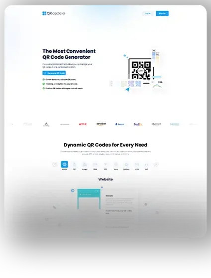 QR Code Create Website